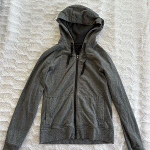 Lululemon Gray Zip-Up Hoodie